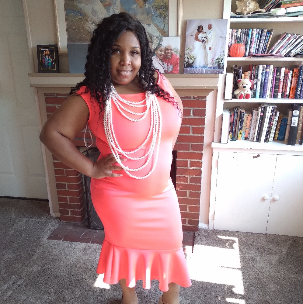 Pink Flamingo dress
